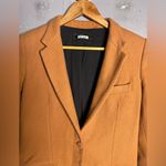 Reformation  Downing Coat in Camel.  Size Extra Small Photo 3