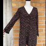 Sézane Madewell Et floral silk dress s Photo 4