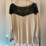 Charming Charlie  Lace Sweater Photo 4