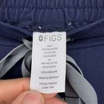 FIGS ‎ Technical Collection Scrub Joggers Pants Womens Small Navy w Drawstring Photo 2
