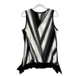 Vera Wang Simply Vera  Womens Tops Size M Inside Out Chiffon Trim‎ Tank Photo 1