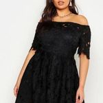 Boohoo  NWT Off the Shoulder Lace boutique dress woman plus size 14 soooo nice! Photo 0