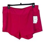 Eddie Bauer X-Large Athletic Shorts Attached Liner Moisture Wicking Stretch Pink Photo 0
