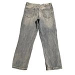 Ella Moss Jeans High Waist Straight Ankle Women's Size 14 Med Wash Distressed Photo 11