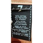 7 For All Mankind  Peach‎ Skinny Jeans Stretch Denim Pants Women's Size 28 Photo 4