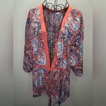 Pleione  Multicolor Paisley Kimono Photo 6