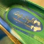 Soft Style Shoes Women Size 6.5 Medium 3 Inch Wedge Heel Hush Puppies Company Blue Photo 5