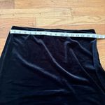 Splendid Black Velvet Maxi Skirt Size Large Photo 2