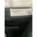 Rag and Bone Jeans 24 Ankle Flared, Coated Washed, 24 x 26.5 Casey, B70, $90 Black Photo 6