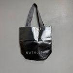 Athleta  Silver Reusable Shopping Tote Bag Sz M Photo 5