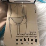 Oakley NWT  cookie’ aqua low‎ rise bikini bottoms Photo 1