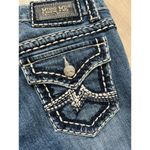 Miss Me  Irene Capri Jeans Distressed Destroyed Flap Pocket sz 27 Photo 4