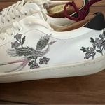 ZARA White Embroidered Sneakers EU 35/US 5 Photo 7