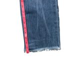 AYR  The Bomb Pop Ankle Straight Jeans Raw Hem Blue 25 Short Photo 9