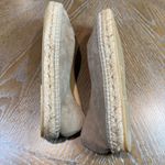 Anthropologie  Manebi NEW Suede Ballet Flat Espadrilles Hamptons Taupe Size 38 Photo 10