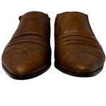 ELLEMENNO Brazilian Brown Leather Cowboy Boot Booties Shoes ~ Women's Size 7.5 Photo 5