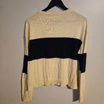 Known Supply Sweater Palmer Stripe Sun Fade Blue Stripe Organic Cotton Casual Size 2X Photo 5