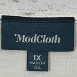 Modcloth Sporty Vibes Knit Top - Ivory - 1X Photo 8