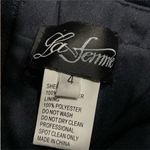 La Femme 23244 Navy Ruched Gown sz 4 Photo 5