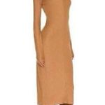 Rag and Bone NWT the Knit Rib Bias Midi Dress In Camel Size Large Photo 1