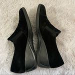 Aquatalia  Black Suede Loafers size 38.5 Photo 1