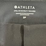 Athleta Stellar Novelty Trouser Black Pant Photo 6