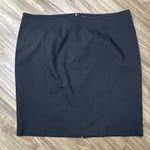Eloquii  Plus Sz 20 Skirt Black Stretch Pencil Womens Hidden Back Zip Knee Length Photo 1