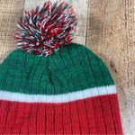 '47 Minnesota Wild Women's Patch Nature Colorblock Pom Beanie Knit Hockey Cuffed Green Photo 4