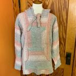 Vtg Y2K girly colors Baja hoodie Size L Photo 7