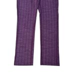 LULULEMON Skinny Will Yoga Pant Ziggy Wee October Inkwell Convertible Waist Sz L Purple Size M Photo 2