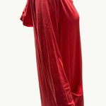 Coolibar Womens UPF 50+ Hooded Tunic Dress C over up M Red Cotton Blend Size M Photo 3