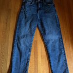 Banana Republic High-Rise Straight Leg Denim in Classic Wash, Size 29 Photo 0