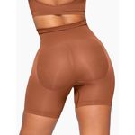 SKIMS Seamless Sculpt Mid-Thigh Shorts Size Small in Bronze Brown Photo 2