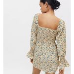 Hello Molly New  Kiss The Sky Floral Bardot Mini Dress Orange Women's Size 8 Photo 2