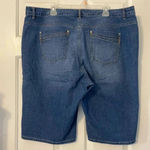Bandolino Women's ‎ Riley Bermuda Jean Shorts Size 20 Photo 2