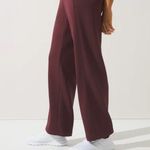 💙💖 NWT Soma WKND Tech Scuba Track Pants in Pinot Noir Red Size XXL Photo 1