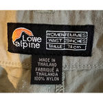 Lowe Alpine Womens Hiking Pants 29" Waist Tan Pockets Zip Away Shorts Outdoor Photo 1