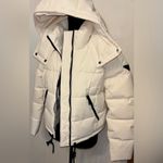 Roxy $160 NWOT Ellie Short Crop Puffer Jacket Buttercream L Photo 1