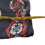 Loft Ann Taylor  Black Sunset Paisley Halter Dress Large Petite Boho Beach Y2K Photo 12