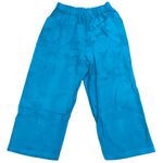 Modcloth x Pepaloves A Starfish is Born tropical blue cropped pants S wide leg Photo 0