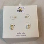 Lark & Vine Earrings Studs Small Hoops Set of 2 Gold Jewels Photo 0