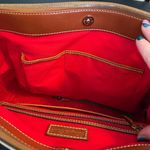 Dooney & Bourke  White and Tan Satchel Photo 11