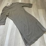 James Perse Dress cotton scoop knee length womens Gray large contemporary office Photo 6