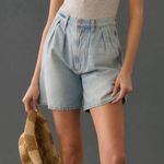 Citizens of Humanity  Maritzy Pleated Bermuda Shorts Denim Size 26 Photo 0