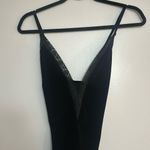 Forever 21 MOVING SALE  Black Velvet and Lace Bodysuit Photo 10