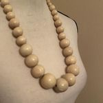 Women’s Statement / Chunky Necklace Beaded Wood Photo 3