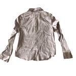 Kathy Ireland Satin Button Down Photo 4