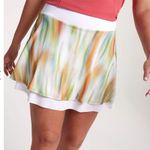 NWT CALIA Women's Double Layer Mesh Golf Skort size Large. 50+ UV protection Green Photo 0
