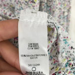 Ella Moss  White Floral‎ Utility Blouse-N17 Photo 5