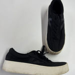 Tretorn Shoes Womens Size 7.5 Black Platform Canvas LiteBold Casual Sneakers Photo 0